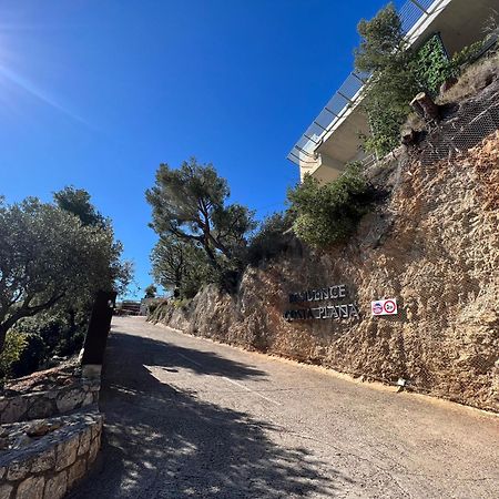 Luxueux Appartement - Vue Mer - Piscine - Free Parking - Monaco Cap-d'Ail Exteriör bild